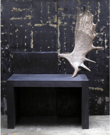 Rick Owens Furniture. Thanks to Slamxhype for this look at much-vaunted designer Rick Owens' new furniture pieces straight from his Paris studio.